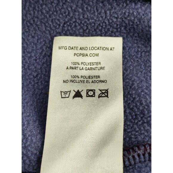 Patagonia Women's Purple Lightweight Synchilla Snap T Fleece Jacket Size M - Picture 5 of 9